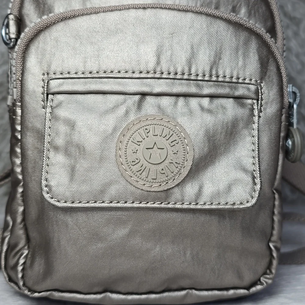 Kipling Alber Metallic Mini Backpack (NO MONKEY)